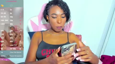 Snapshot of myblackdope_ chatting on 04-18-26, 12:47 Samanta online show from 04-18-26, 12:47