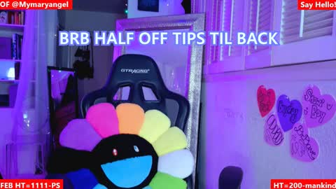 Snapshot of mymaryangel chatting on 02-06-25, 02:22 mymaryangel online show from 02-06-25, 02:22