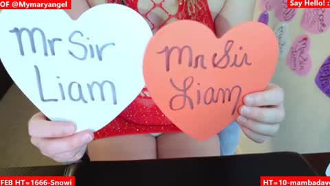 Snapshot of mymaryangel chatting on 02-13-25, 11:58 mymaryangel online show from 02-13-25, 11:58