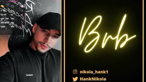 Nikola Hank online show from 05-14-26, 07:04
