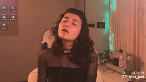 Nina.  online show from 02-24-25, 12:30