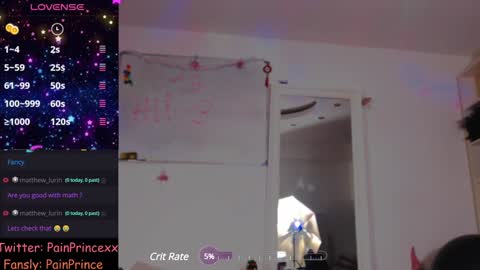 Snapshot of pain_prince chatting on 12-25-24, 06:09 Pain Prince online show from 12-25-24, 06:09