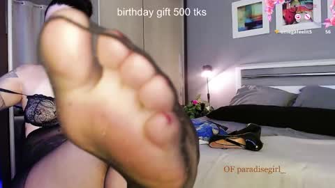 My alter ego Betinna Flowers - a tattooed Miss  -   Are you missing me come in here  -  online show from 01-09-26, 10:11