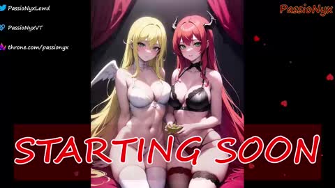 Snapshot of passionyx chatting on 01-03-25, 12:54 Succubus Nyx online show from 01-03-25, 12:54