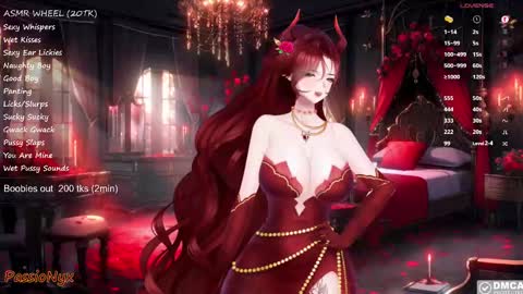 Snapshot of passionyx chatting on 01-30-25, 02:38 Succubus Nyx online show from 01-30-25, 02:38