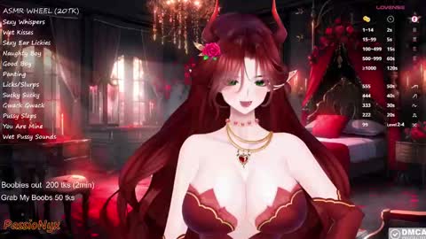 Snapshot of passionyx chatting on 02-01-25, 04:35 Succubus Nyx online show from 02-01-25, 04:35