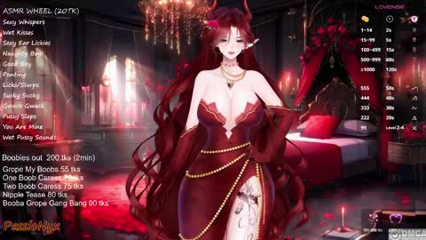 Snapshot of passionyx chatting on 02-07-25, 03:12 Succubus Nyx online show from 02-07-25, 03:12