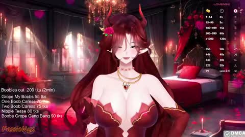 Snapshot of passionyx chatting on 02-18-25, 03:53 Succubus Nyx online show from 02-18-25, 03:53