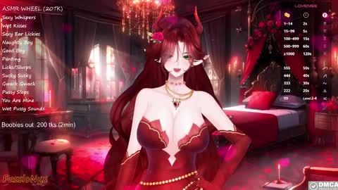 Snapshot of passionyx chatting on 02-23-25, 01:24 Succubus Nyx online show from 02-23-25, 01:24