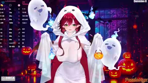 Snapshot of passionyx chatting on 10-27-25, 02:37 Succubus Nyx online show from 10-27-25, 02:37