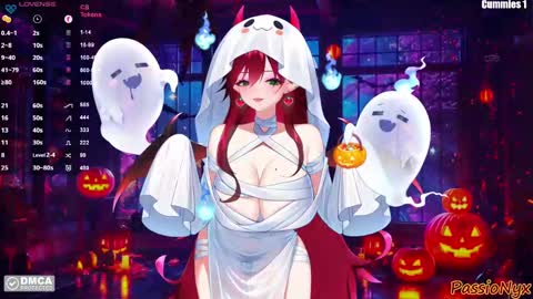 Snapshot of passionyx chatting on 10-28-25, 02:48 Succubus Nyx online show from 10-28-25, 02:48