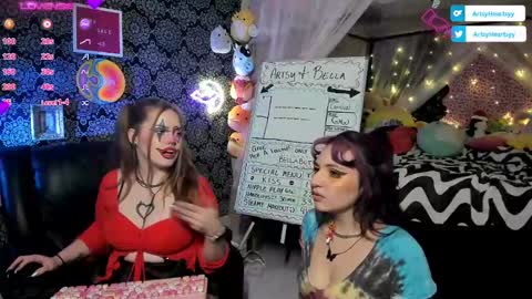 ArtsyHeartsyy online show from 01-11-25, 04:48