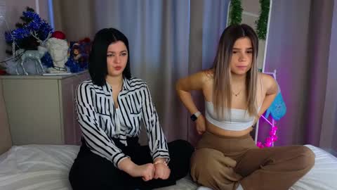 Lora black  and Lili blonde welcome you here online show from 12-24-24, 08:11