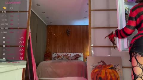 Snapshot of plumybun chatting on 10-31-25, 01:23 Acey online show from 10-31-25, 01:23