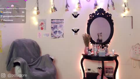 Snapshot of posigore chatting on 01-13-25, 09:42 Anna Goth independient model online show from 01-13-25, 09:42