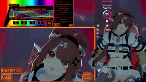 Snapshot of puppyinu chatting on 04-15-26, 12:28 Inuyama Wanko online show from 04-15-26, 12:28