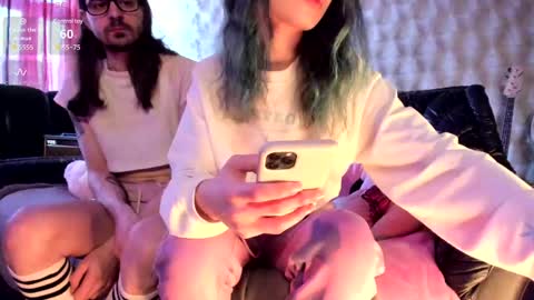 Snapshot of rainbowpony420 chatting on 02-21-25, 08:51 Joline and Alexa online show from 02-21-25, 08:51