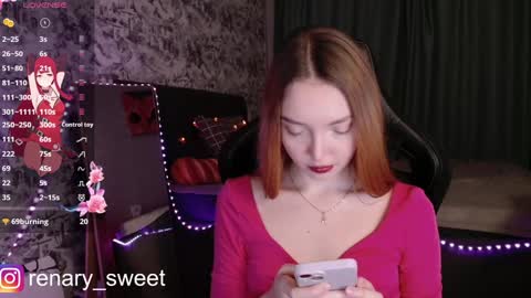 Snapshot of renary_sweet chatting on 01-28-25, 08:15 Renary online show from 01-28-25, 08:15