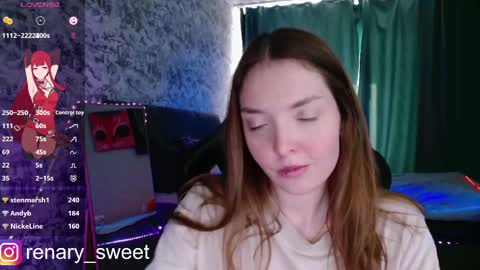 Snapshot of renary_sweet chatting on 02-28-25, 06:21 Renary online show from 02-28-25, 06:21
