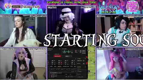Snapshot of rollseduction chatting on 05-14-26, 11:33 Roll For Seduction online show from 05-14-26, 11:33