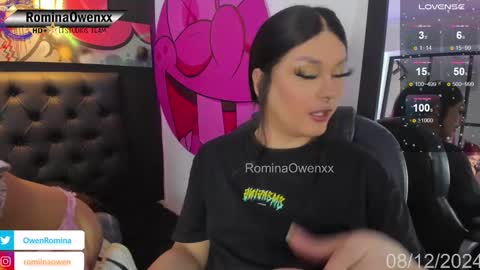 ROMINA OWEN online show from 12-08-24, 07:26