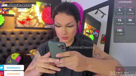 ROMINA OWEN online show from 12-30-24, 08:10