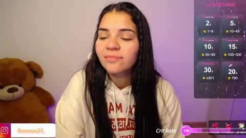 Snapshot of rossebunny25 chatting on 02-17-25, 10:58 Rosse online show from 02-17-25, 10:58