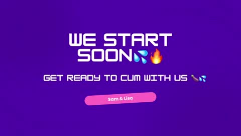 Snapshot of sam_and_lisa_ chatting on 05-22-26, 10:48 sam_and_lisa_ online show from 05-22-26, 10:48