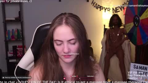 The Real Samantha Hayes haha  online show from 01-14-25, 08:31