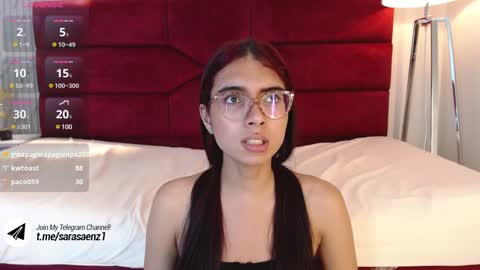 Snapshot of sarasaenz_99 chatting on 01-18-25, 10:39 Sara online show from 01-18-25, 10:39