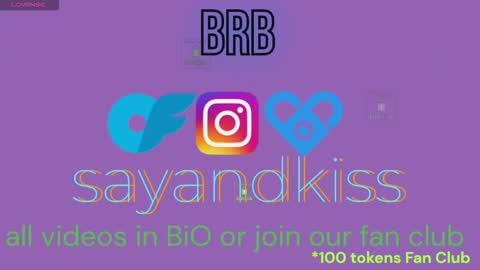 Snapshot of say_and_kiss chatting on 03-22-26, 03:15 Say and kiss online show from 03-22-26, 03:15