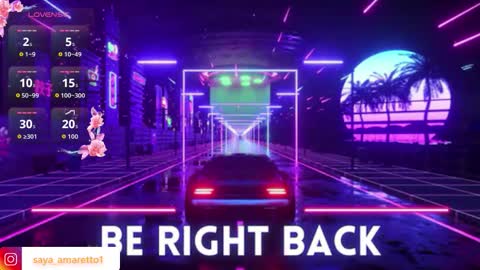 Saya Amaretto  online show from 03-24-26, 08:14