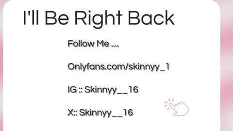 Skinnyy   online show from 06-16-26, 12:46