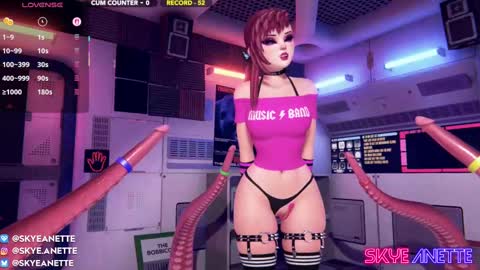 SkyeAnette online show from 03-08-25, 02:12