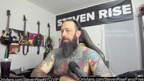 StevenRiseNYC online show from 02-03-25, 01:08