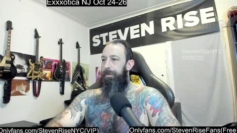 StevenRiseNYC online show from 10-20-25, 11:54