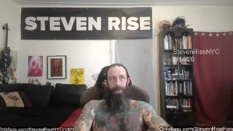 Snapshot of stevenrisenyc chatting on 06-19-26, 06:56 StevenRiseNYC online show from 06-19-26, 06:56