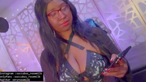 Succubus RoseMilk online show from 01-21-25, 06:55