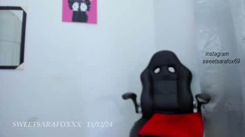 Snapshot of sweetsarafoxxx chatting on 12-12-24, 12:59 Sara Sofia Libra online show from 12-12-24, 12:59