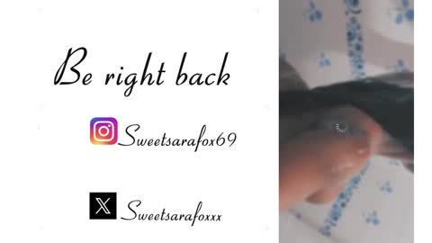 Snapshot of sweetsarafoxxx chatting on 02-01-25, 04:03 Sara Sofia Libra online show from 02-01-25, 04:03
