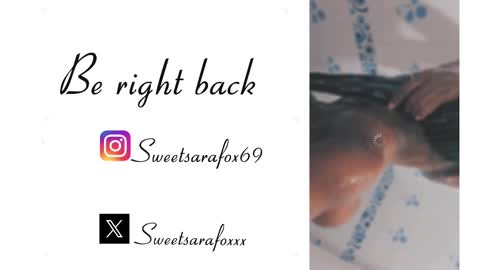 Snapshot of sweetsarafoxxx chatting on 02-10-25, 09:58 Sara Sofia Libra online show from 02-10-25, 09:58