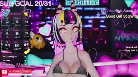 Tadako Nyanko online show from 12-18-25, 03:12