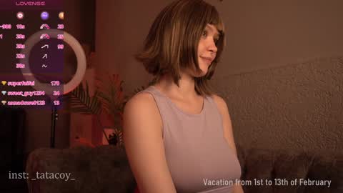 Snapshot of tatacoy chatting on 01-22-25, 12:49 TataCoy online show from 01-22-25, 12:49