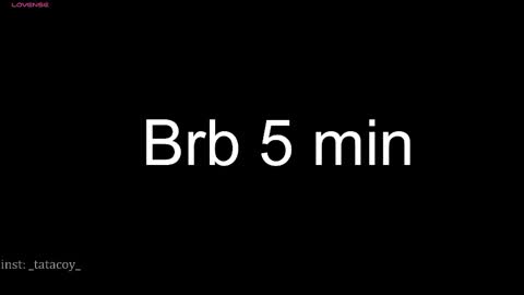 Snapshot of tatacoy chatting on 02-27-25, 07:12 TataCoy online show from 02-27-25, 07:12