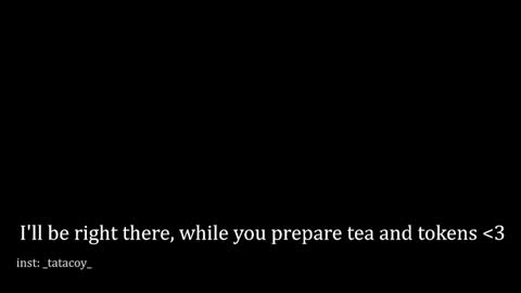 Snapshot of tatacoy chatting on 09-14-25, 11:20 TataCoy online show from 09-14-25, 11:20
