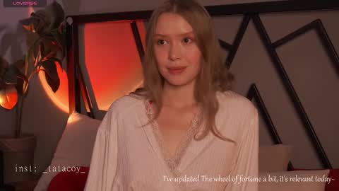 Snapshot of tatacoy chatting on 10-14-25, 12:50 TataCoy online show from 10-14-25, 12:50