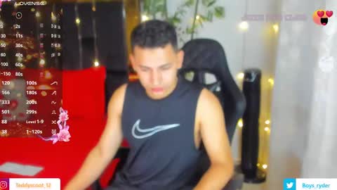 Snapshot of teddy_cowboy chatting on 12-07-24, 10:45 Follow me on Twitter boys ryder and instagram teddyscoot 12 online show from 12-07-24, 10:45
