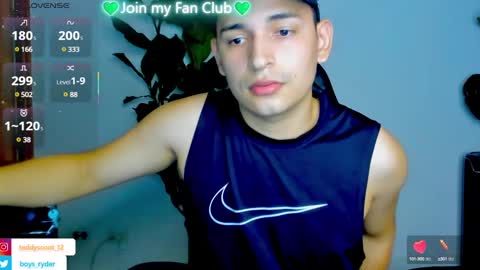 Snapshot of teddy_cowboy chatting on 02-01-25, 12:40 Follow me on Twitter boys ryder and instagram teddyscoot 12 online show from 02-01-25, 12:40