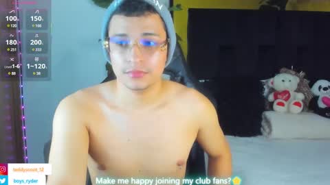 Snapshot of teddy_cowboy chatting on 02-22-25, 08:07 Follow me on Twitter boys ryder and instagram teddyscoot 12 online show from 02-22-25, 08:07