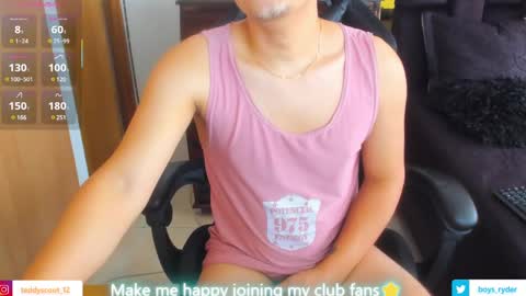 Snapshot of teddy_cowboy chatting on 02-26-25, 03:19 Follow me on Twitter boys ryder and instagram teddyscoot 12 online show from 02-26-25, 03:19